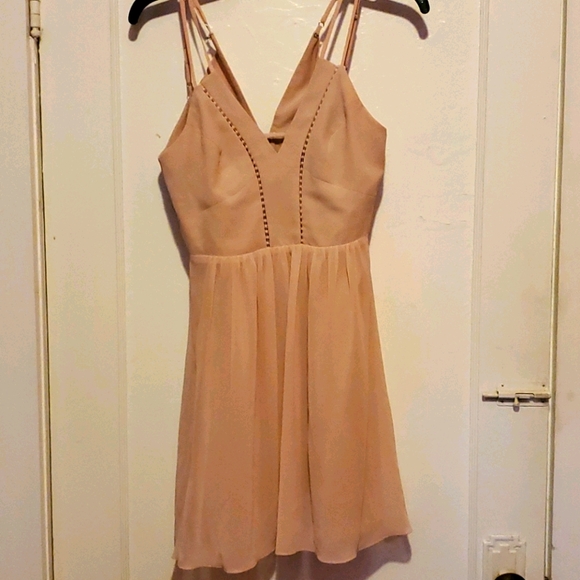 BCBGeneration PinkRose Strappy Dress - Picture 1 of 3